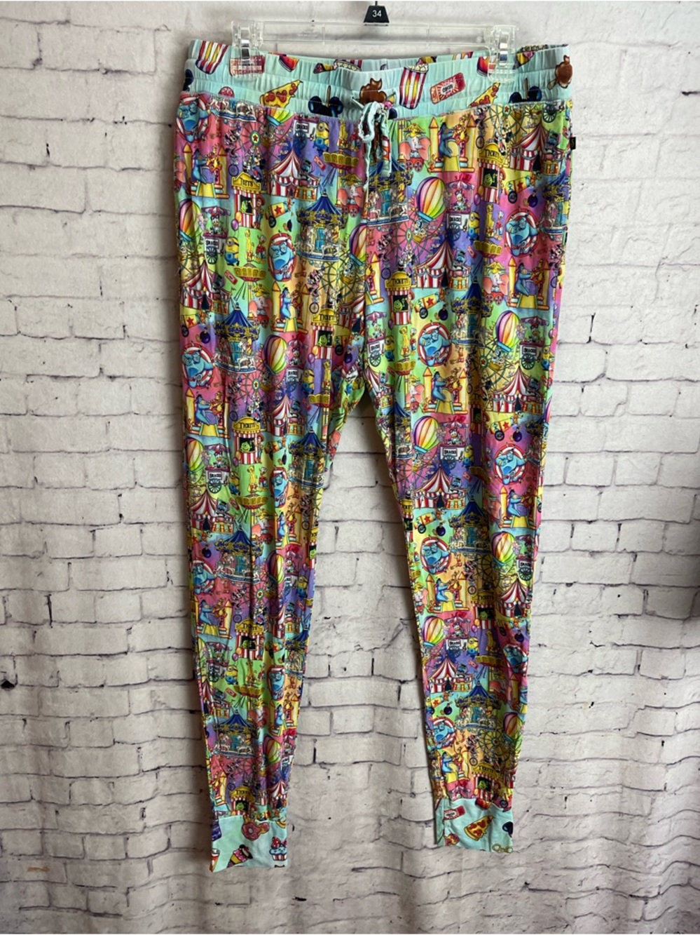 Sugar swan Womens size large Disney circus bamboo pajama pants